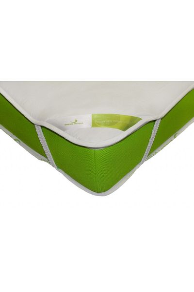 Green Future Protecție saltea impermeabilă pentru copii Nature Bamboo 60x120 cm, albă