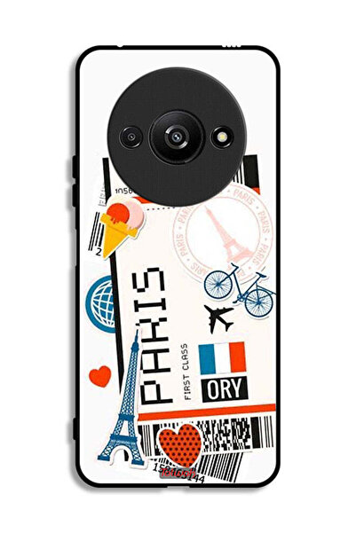 Tolwak غطاء حماية لهاتف Xiaomi Redmi A3 4G - ملصق باريس