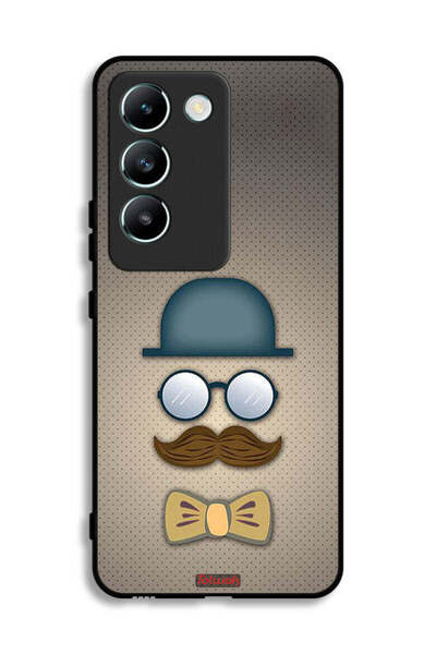 Tolwak غطاء حماية لهاتف Vivo V30 Lite 4G برسومات رأس الرجل