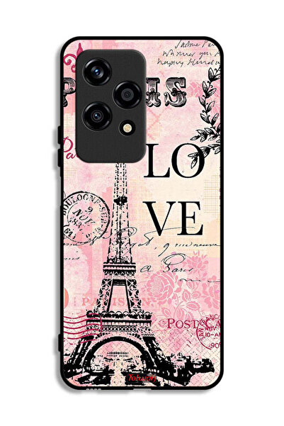 Tolwak غطاء حماية لهاتف Honor 200 Lite 5G بطبعة باريس لوف