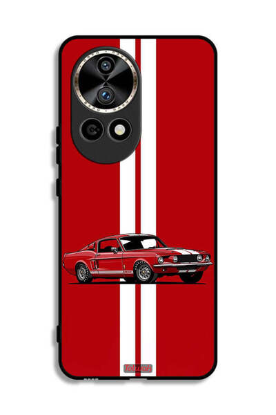 Tolwak Huawei nova 12 Ultra 5G Protective Case Cover Vintage Car Abstract Art