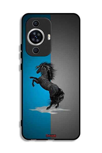 Tolwak غطاء حماية لهاتف هواوي نوفا 12 لايت بتصميم حصان