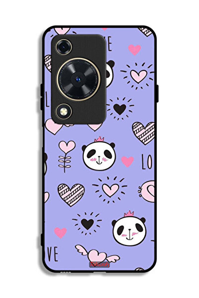 Tolwak غطاء حماية لهاتف هواوي إنجوي 70 بتصميم الحب والباندا