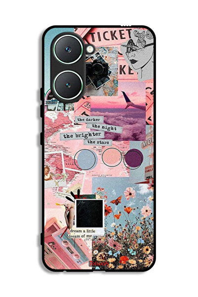 Tolwak غطاء حماية لهاتف Vivo Y03 4G كلما أظلم الليل، كلما أشرقت النجوم