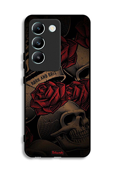 Tolwak غطاء حماية Rok And Roll لهاتف Vivo V30 Lite 4G