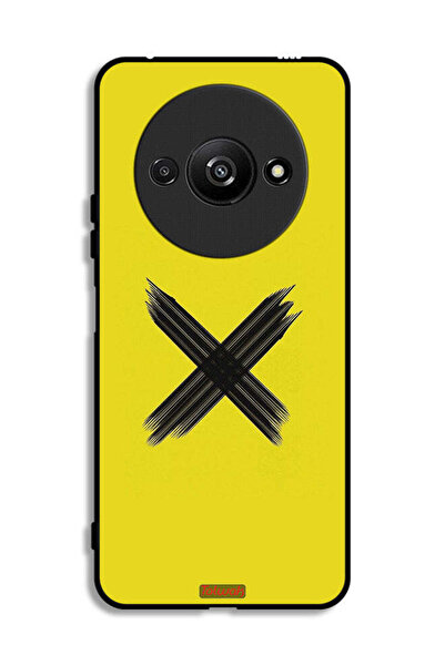 Tolwak Xiaomi Redmi A3 4G Protective Case Cover X Pattern