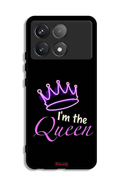 Tolwak غطاء حماية لهاتف شاومي ريدمي كيه 70 برو - أنا الملكة