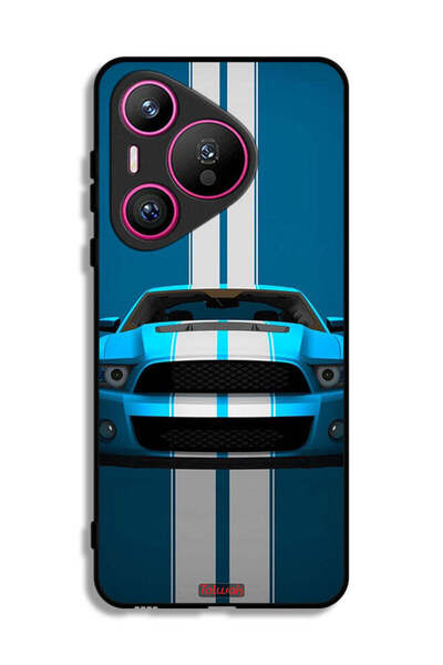 Tolwak غطاء حماية هواوي بيورا 70 بتصميم سيارة فنية تجريدية