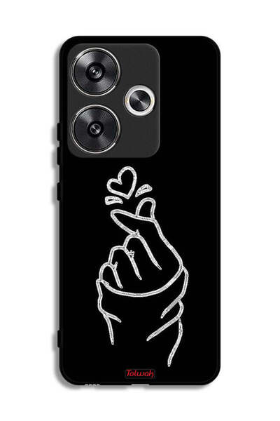 Tolwak غطاء حماية لهاتف Xiaomi Redmi Turbo 3 5G Snap Love