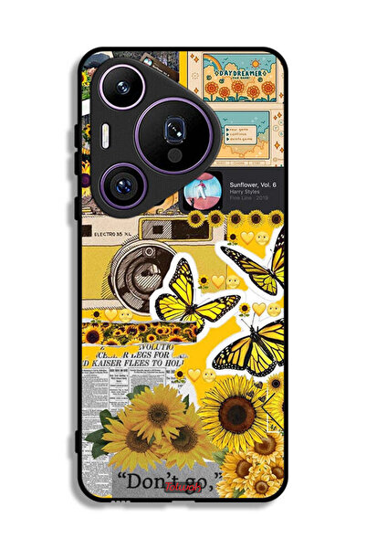 Tolwak غطاء حماية لهاتف هواوي بيورا 70 برو مع اقتباسات وملصقات