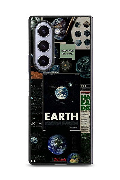 Tolwak غطاء حماية لهاتف سامسونج جالاكسي زد فولد 6 - الأرض