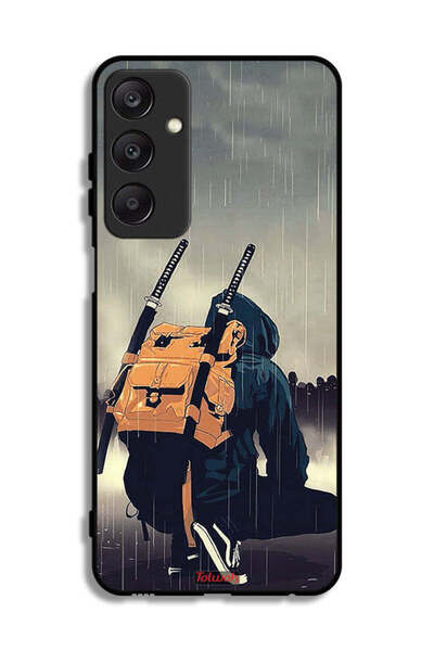 Tolwak غطاء حماية لهاتف سامسونج جالاكسي A25 5G بتصميم سيف ساموراي الرقمي