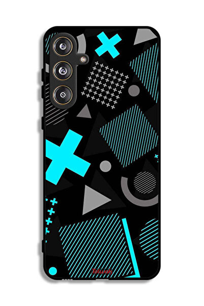 Tolwak Samsung Galaxy M55 5G Protective Case Cover Squid Game Icons