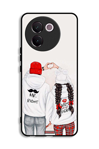 Tolwak غطاء حماية لهاتف Vivo V30e 5G - يمين ويسار دائمًا