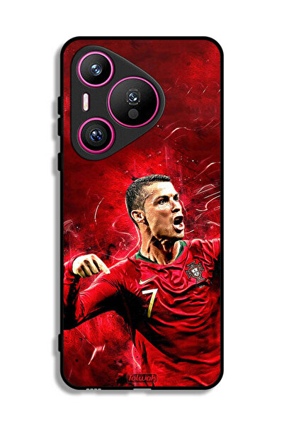 Tolwak غطاء حماية لهاتف هواوي بيورا 70 كريستيانو رونالدو