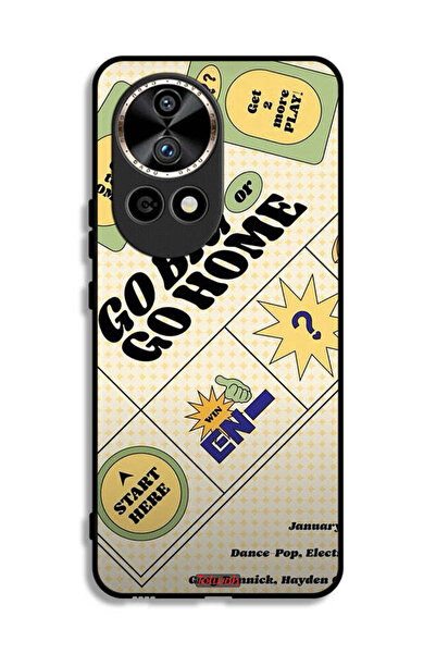 Tolwak Huawei nova 12 Pro 5G Protective Case Cover Go Big Or Go Home