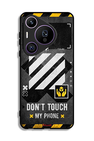 Tolwak غطاء حماية لهاتف هواوي بيورا 70 برو - لا تلمس هاتفي