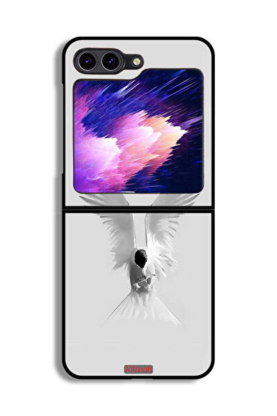 Tolwak غطاء حماية لهاتف Samsung Galaxy Z Flip6 بأجنحة