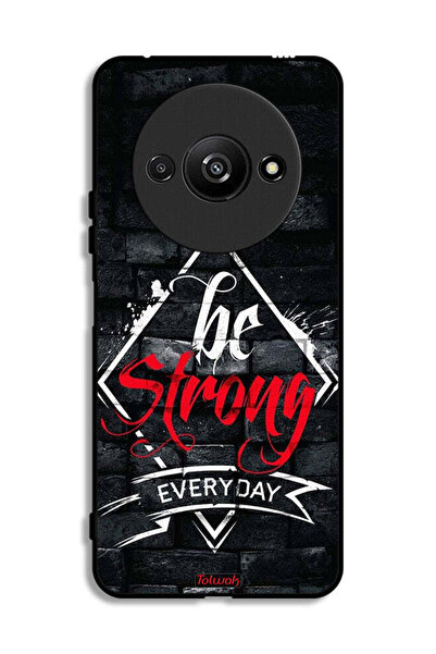 Tolwak غطاء حماية لهاتف Xiaomi Redmi A3 4G كن قويًا كل يوم