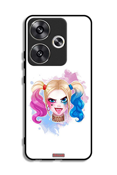 Tolwak غطاء حماية لهاتف شاومي ريدمي توربو 3 5G برسومات هارلي كوين