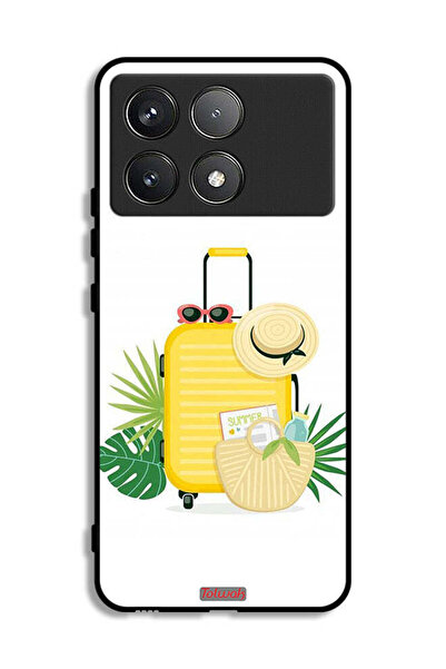 Tolwak Xiaomi Poco F6 Pro Protective Case Cover Summer Digital Art