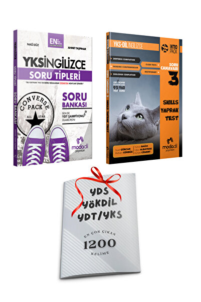 Modadil Yayınları YKS YDT YKSDil Modadil Soru Tipleri (Skills) Soru Bankası v...
