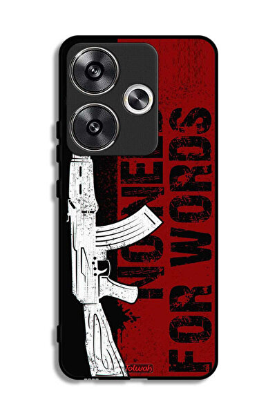 Tolwak Xiaomi Redmi Turbo 3 5G Protective Case Cover No Need For Words