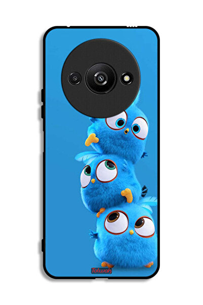 Tolwak Xiaomi Redmi A3 4G Protective Case Cover Cute Birds