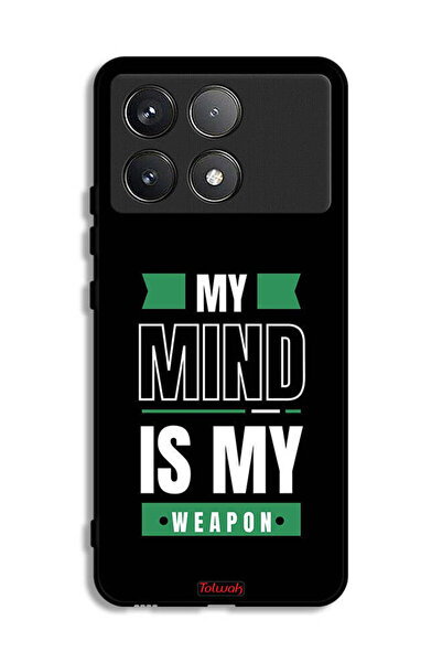 Tolwak Xiaomi Poco F6 Pro Protective Case Cover My Mind Is My