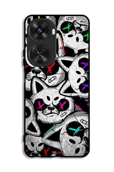 Tolwak غطاء حماية لهاتف هواوي نوفا 11 SE بطبعة قطط مارشميلو