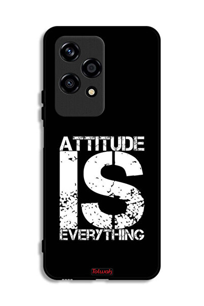 Tolwak غطاء حماية لهاتف Honor 200 Lite 5G - Attitude Is Everything