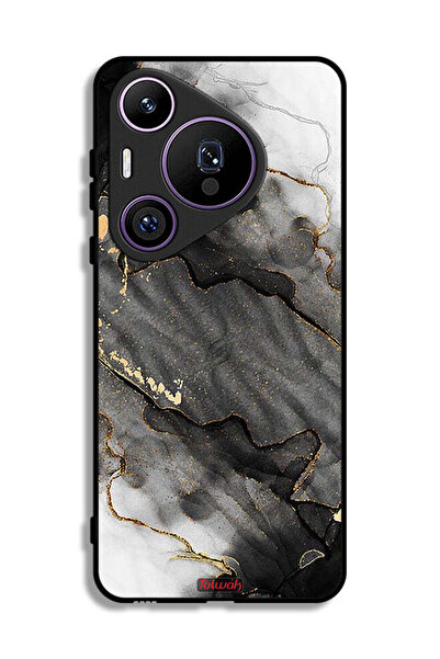 Tolwak غطاء حماية لهاتف هواوي بيورا 70 برو - رخامي لامع