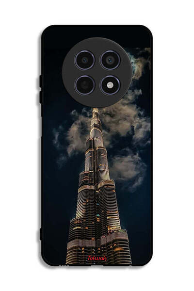 Tolwak Realme 12 5G Protective Case Cover Burj Khalifa In Night