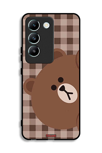 Tolwak غطاء حماية لهاتف Vivo V30 Lite 4G بتصميم دب تيدي