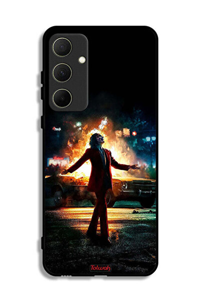 Tolwak غطاء حماية لهاتف Samsung Galaxy A35 5G بتصميم Joker Happy Mode