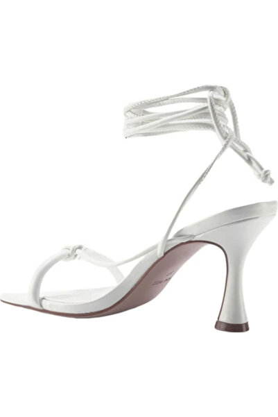 Nine West Pemres 3Fx White Women's Heeled Sandals