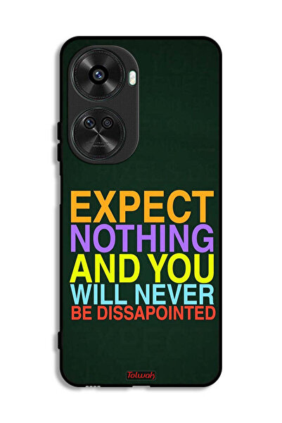 Tolwak Huawei nova 11 SE Protective Case Cover Expect Nothing And You Will Ne...