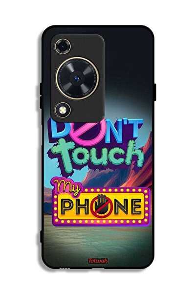 Tolwak Huawei Enjoy 70 Protective Case Cover Do Not Touch My Phone