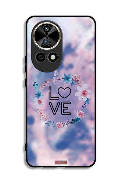 Tolwak Huawei nova 12 Ultra 5G Protective Case Cover Love In Flowers Ring Art