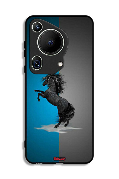 Tolwak غطاء حماية فائق لهاتف هواوي بيورا 70 بتصميم حصان