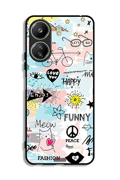 Tolwak غطاء حماية لهاتف شاومي ريدمي 13 سي - أحبك