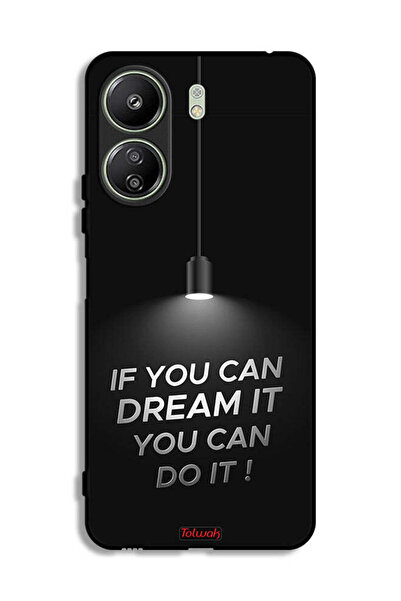 Tolwak غطاء حماية لهاتف Xiaomi Redmi 13C إذا كنت تستطيع أن تحلم به، يمكنك أن ...