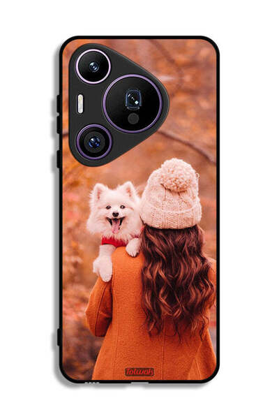 Tolwak غطاء حماية لهاتف هواوي بيورا 70 برو يحمل جروًا