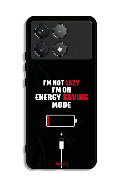 Tolwak غطاء حماية لهاتف شاومي ريدمي كيه 70 برو - أنا لست كسولاً، أنا في وضع ت...