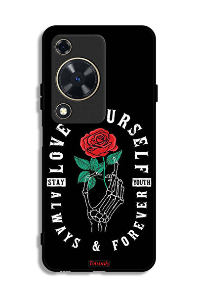 Tolwak غطاء حماية لهاتف هواوي إنجوي 70 - أحب نفسك دائمًا