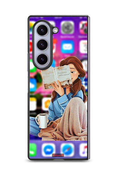 Tolwak غطاء حماية لهاتف Samsung Galaxy Z Fold6 - قراءة