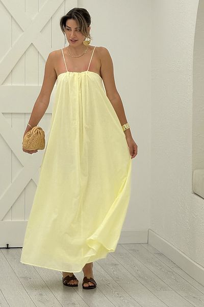 Act Pepicino Kids&Boutique Yellow Strap Dress 0504