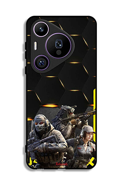 Tolwak غطاء حماية هواوي بيورا 70 برو بخلفية سايبربانك