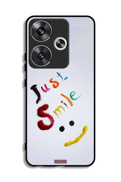 Tolwak غطاء حماية لهاتف Xiaomi Redmi Turbo 3 5G - ابتسامة فقط
