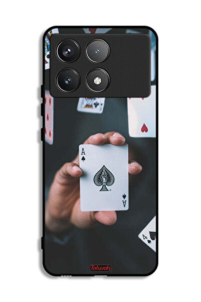 Tolwak Xiaomi Poco F6 Pro Protective Case Cover Cards